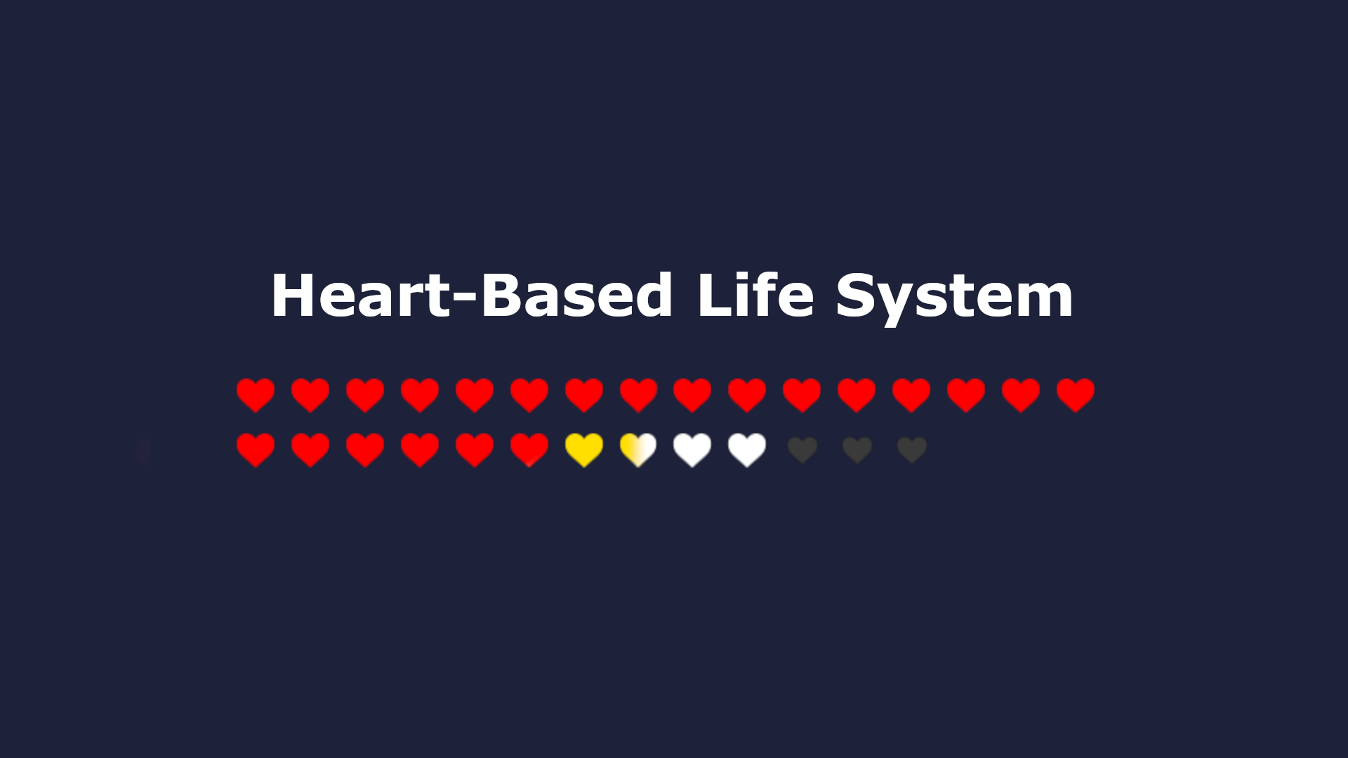 Unreal Plugin - Heart-Based life system